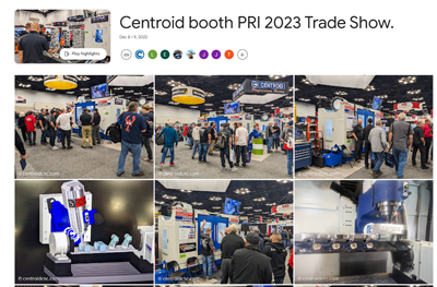 PRI Trade Show Booth Photos 2023